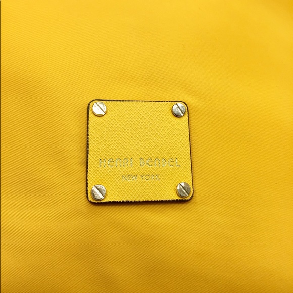 Henri Bendel Bag Yellow Gold Nylon Crossbody Bag - Picture 11 of 16